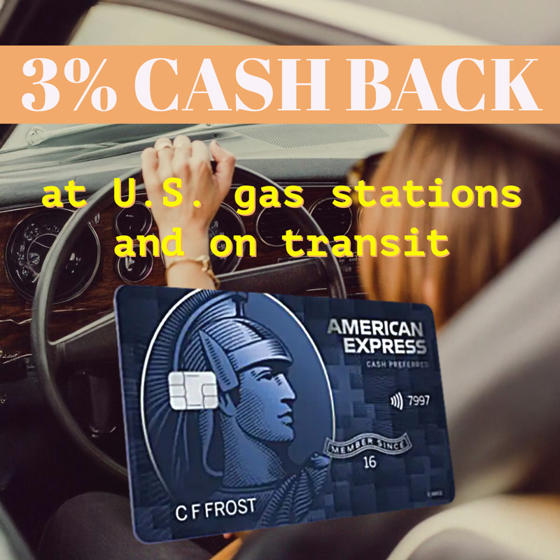 Cash Back for Gas Stations with the Blue Cash Preferred Card