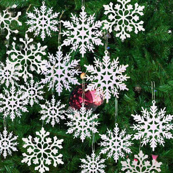 ConstantineSummer Christmas Snowflake Ornaments