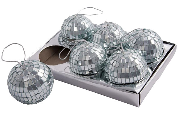 ConstantineSummer Glass Mirror Ball Ornaments