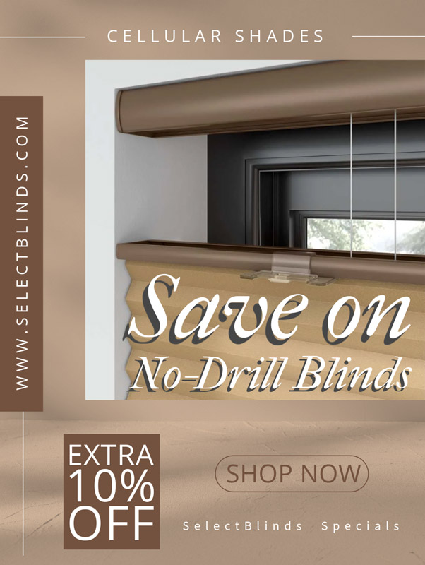 SelectBlinds Specials and Coupons