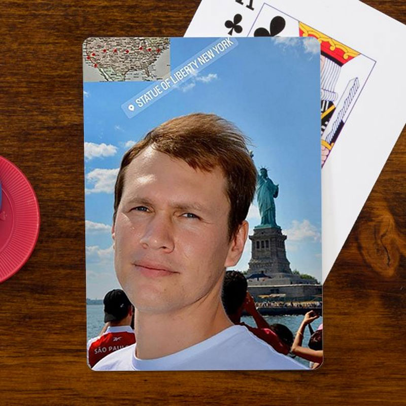 Custom Photo Playing Cards - PersonalizationMall.com