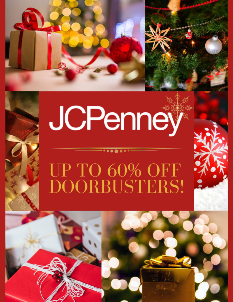 JCPenney Holiday Sale Banner