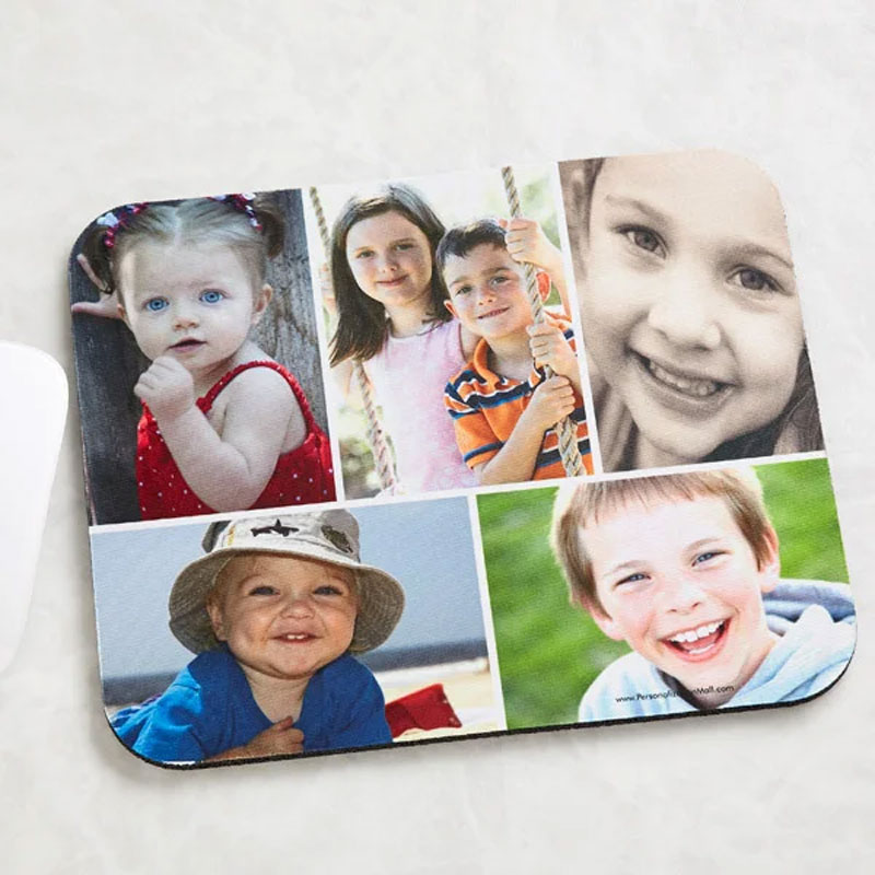 Photo Collage Personalized Mouse Pad - Personalization Mall