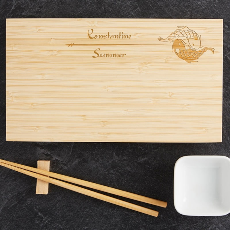 Personalized Sushi Board Set by Personalization Mall