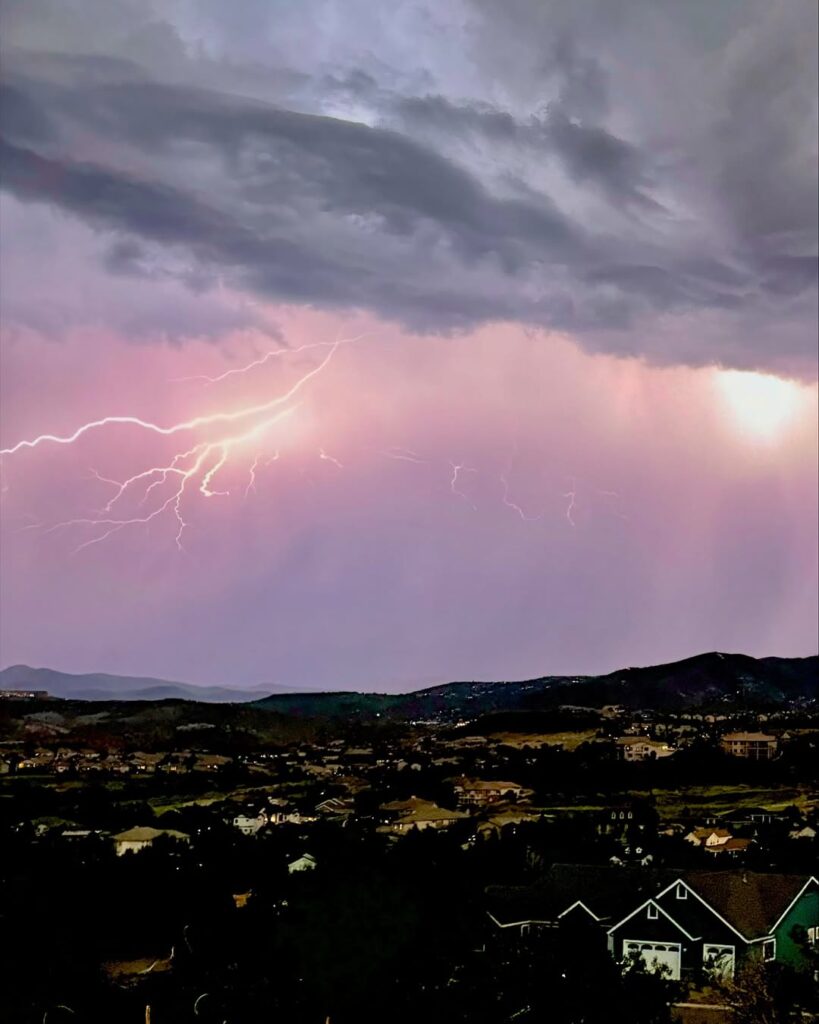 Arizona’s Rainfire Sky