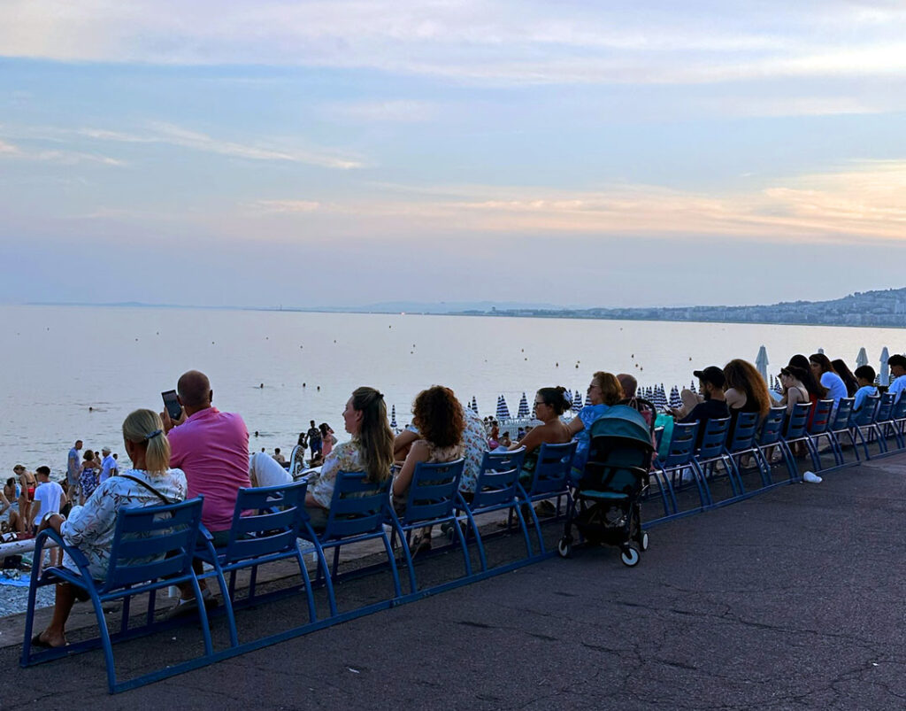 Sunset in Nice