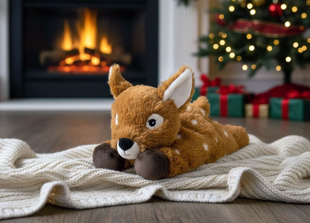 Laying Down Deer Warmies