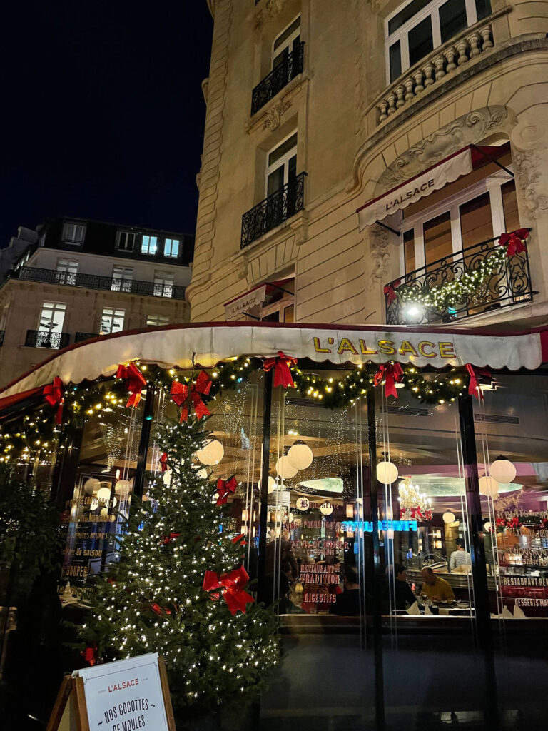 Paris Christmas Dinner