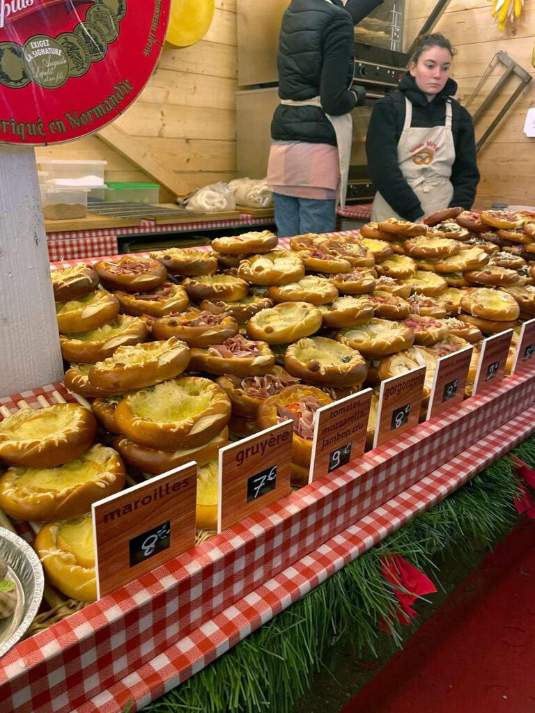 Paris Christmas Market Food