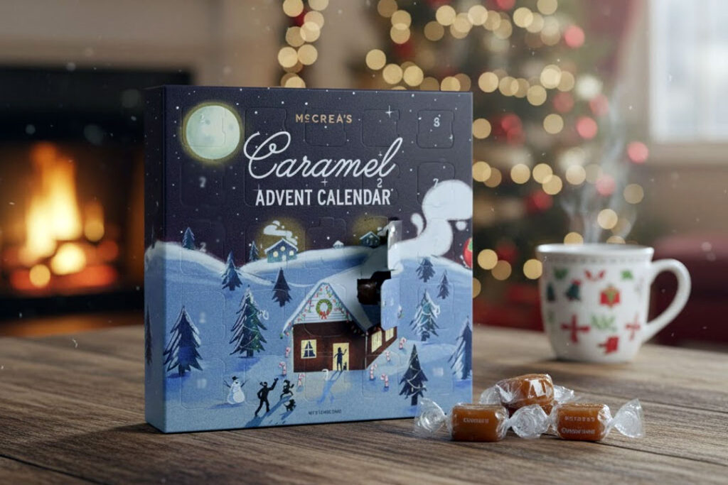 Handcrafted Caramel Advent Calendar