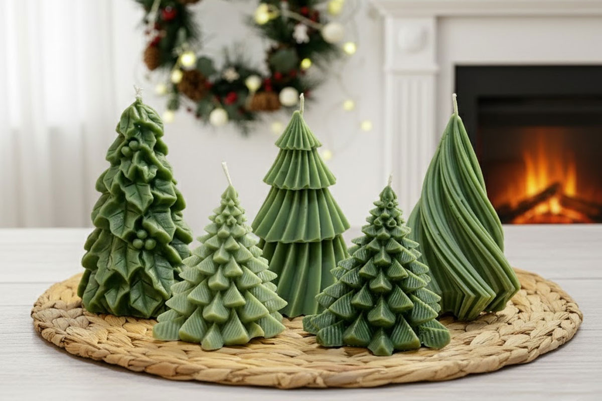 Christmas Tree Candle Collection - Etsy