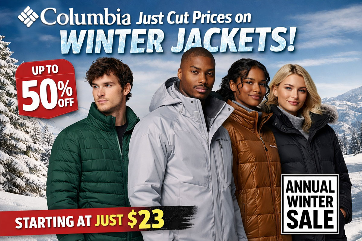 Columbia Just Cut Prices on Winter Jackets – Some Start at Only $23