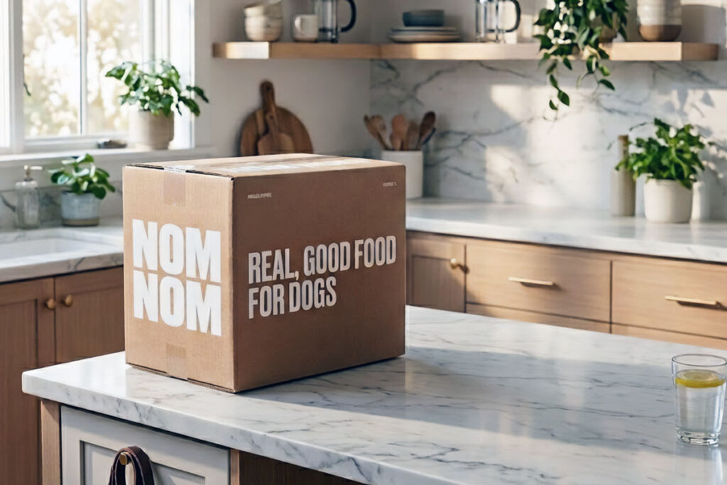 Nom Nom Dog Food Box