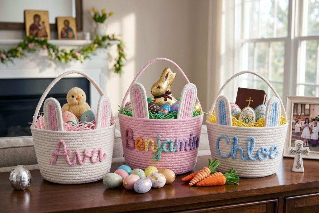 Custom Easter Basket for Kids