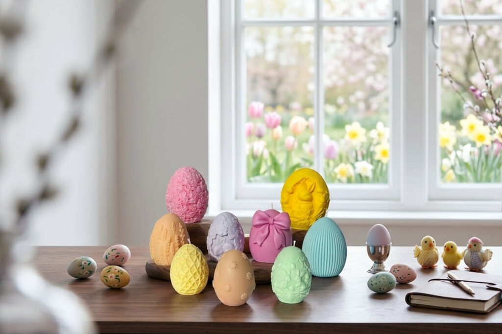 Etsy Easter Egg Candles