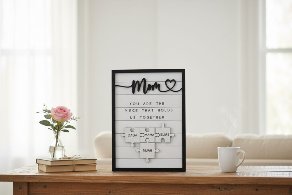Custom Mother’s Day Puzzle Sign