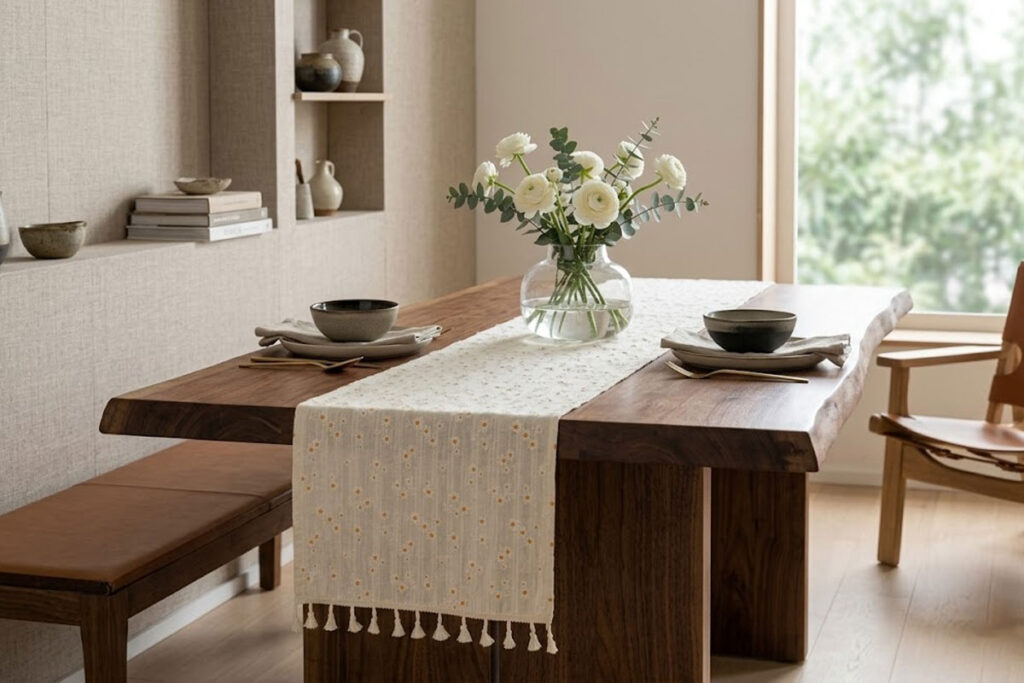 Etsy Daisy Table Runner