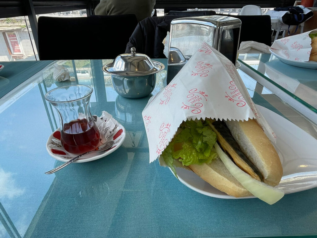 Istanbul Fish Sandwiches