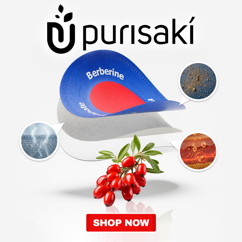 Purisaki Berberine Patches Promotion