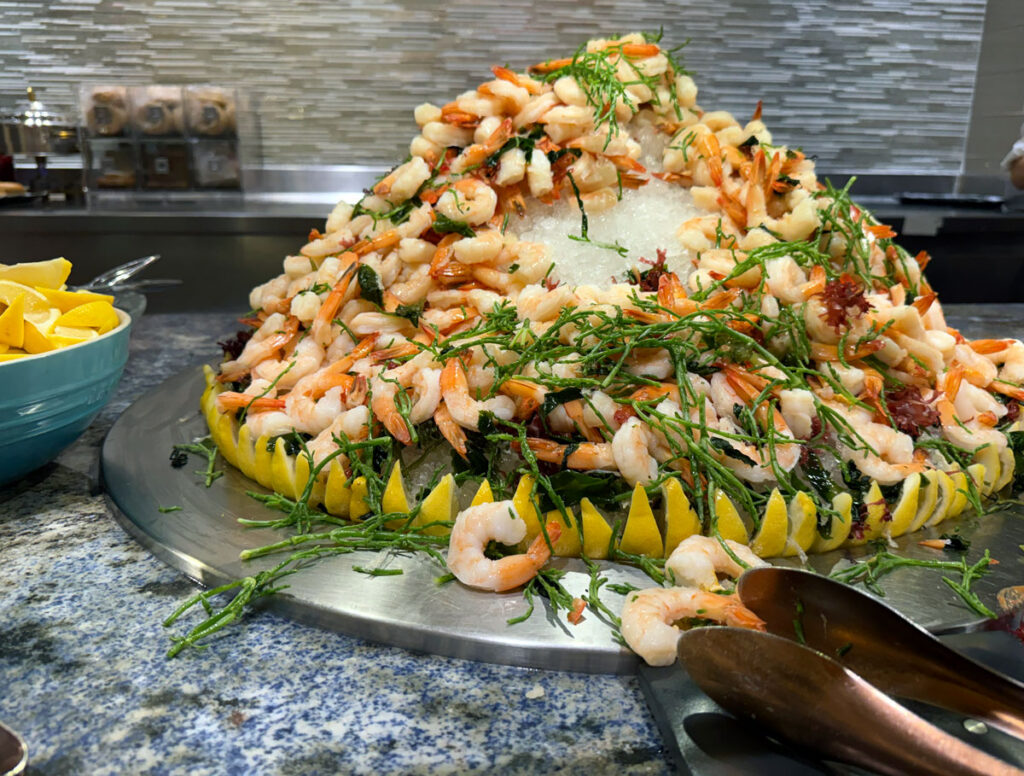 Shrimps at The Wynn Buffet