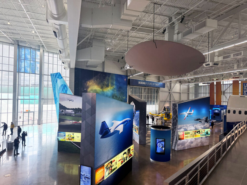 Boeing Future of Flight exhibition