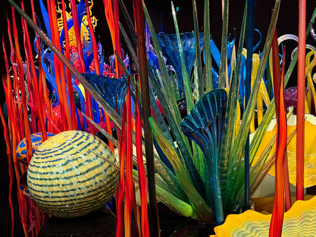 Chihuly Garden and Glass art glass 