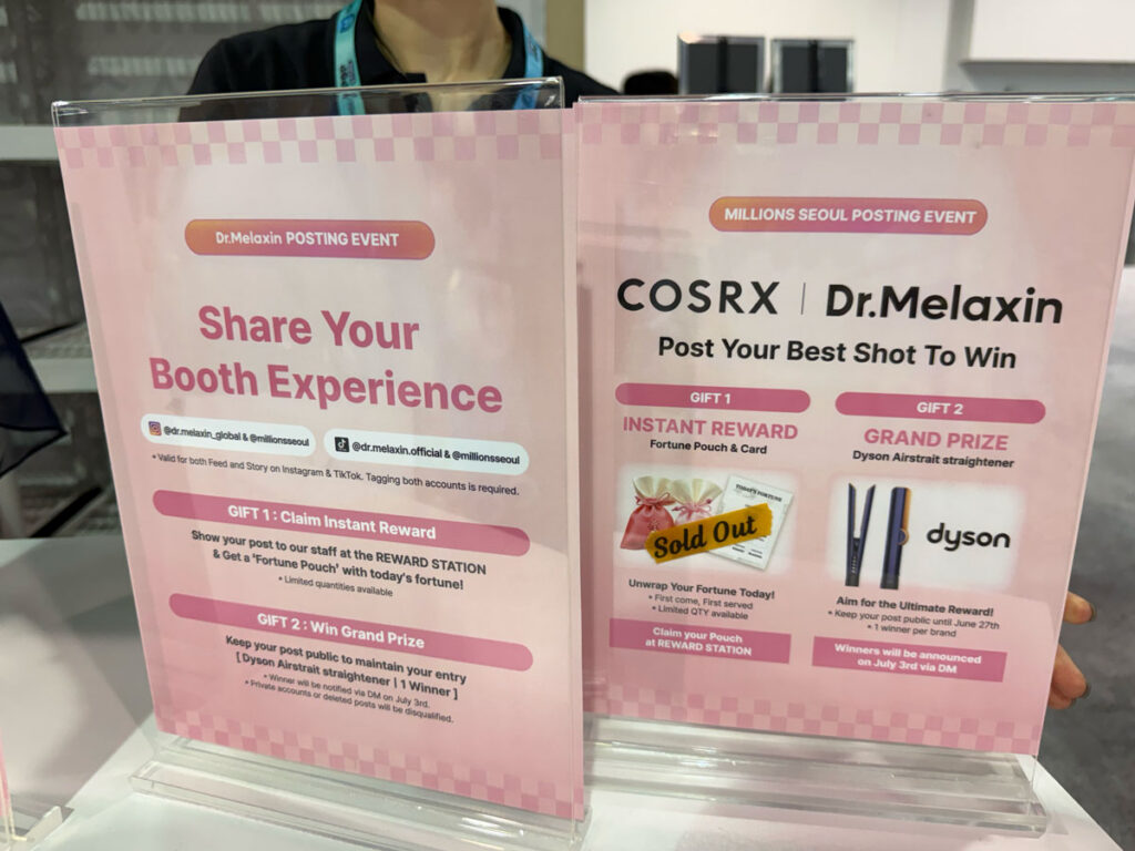 Dr Melaxin Free Cofts at VidCon
