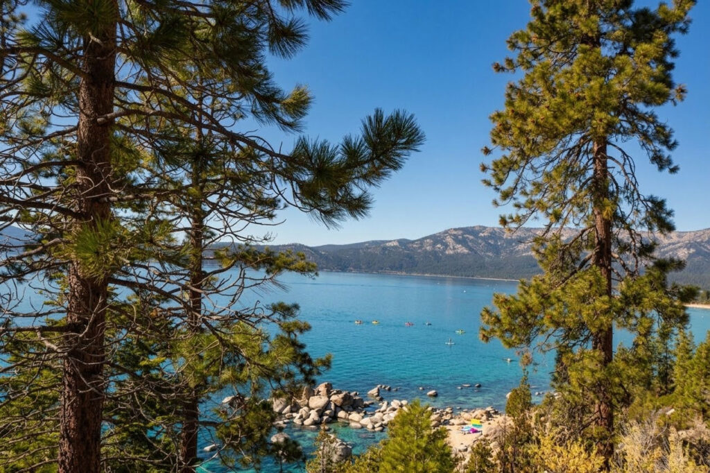 Lake Tahoe Summer View