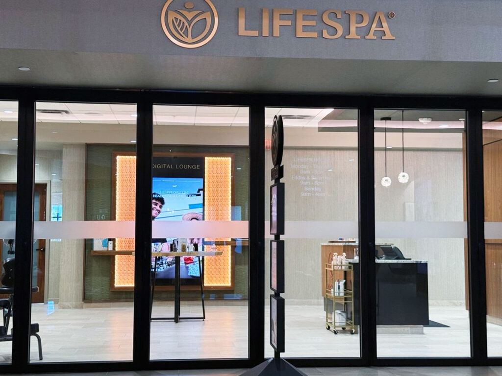 LifeSpa Entrance