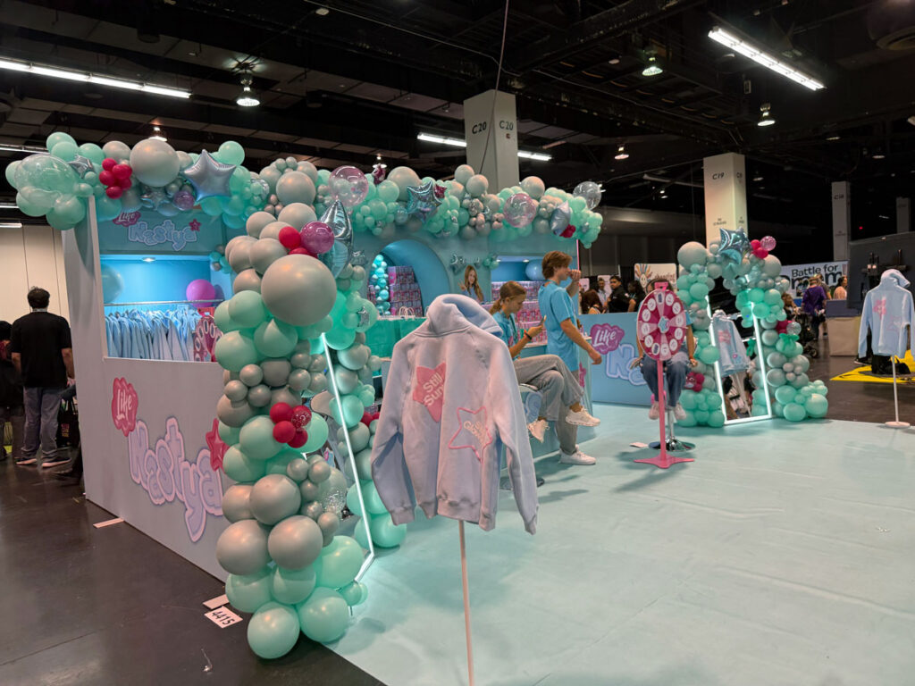 Like Nastya — Creator Merch Booth