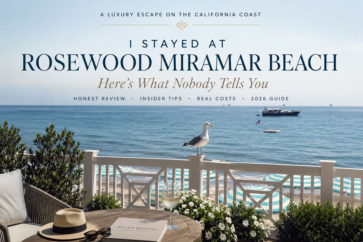 Luxury escape at Rosewood Miramar Beach