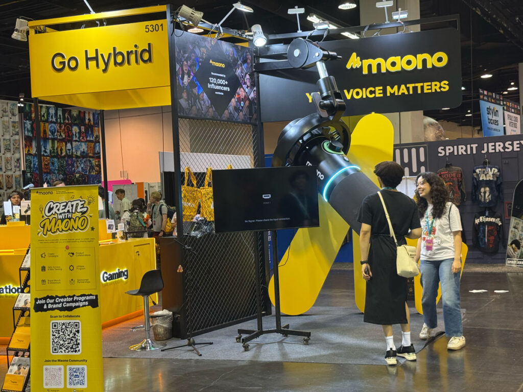 Maono — Creator Audio Setup Booth
