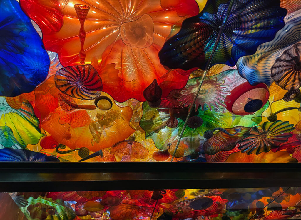 Persian Ceiling at Chihuly Garden and Glass