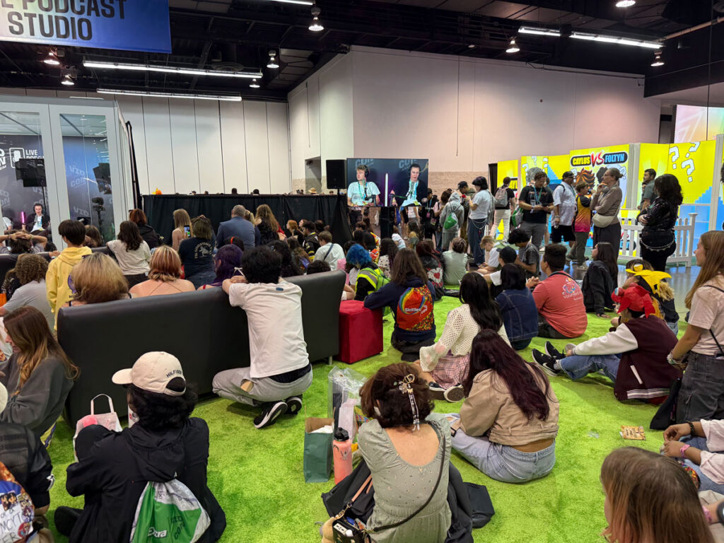 Podcast Studion at Vidcon