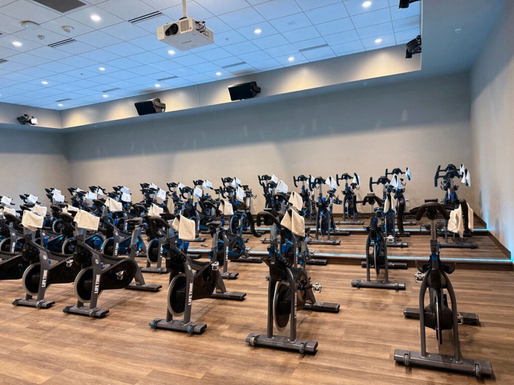 The cycling studio