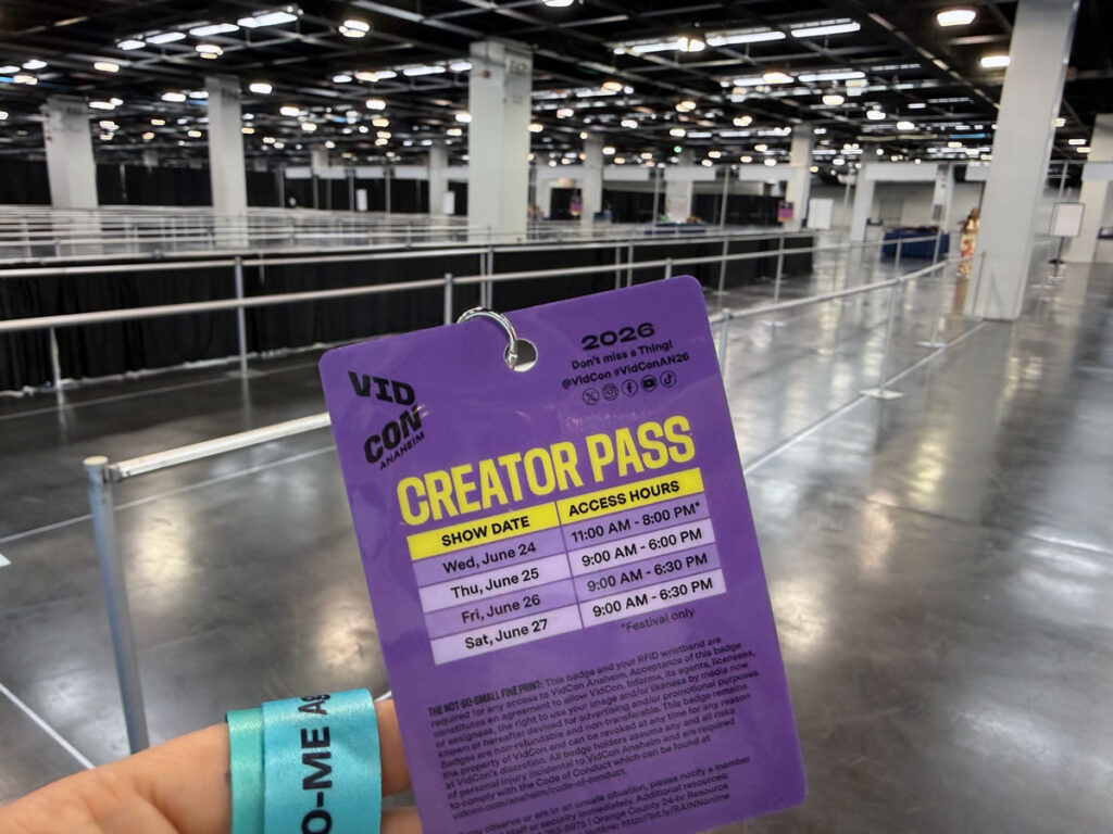 VidCon Creator Pass