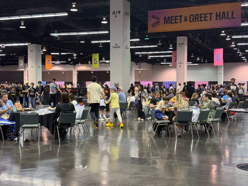 VidCon Meet & Greet Hall