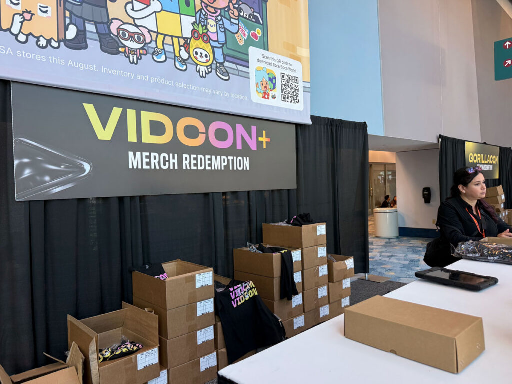 Vidcon Merch Redemption