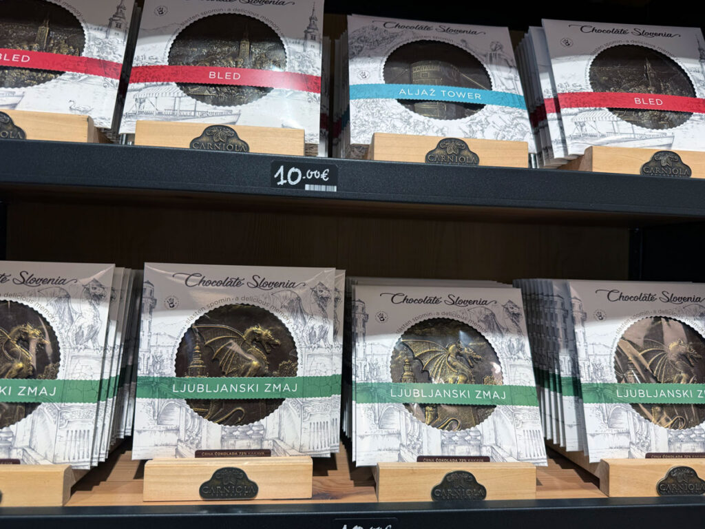 Carniola Chocolate with Ljubljana Landmarks