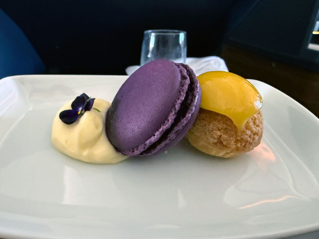 Condor Business Class Dessert