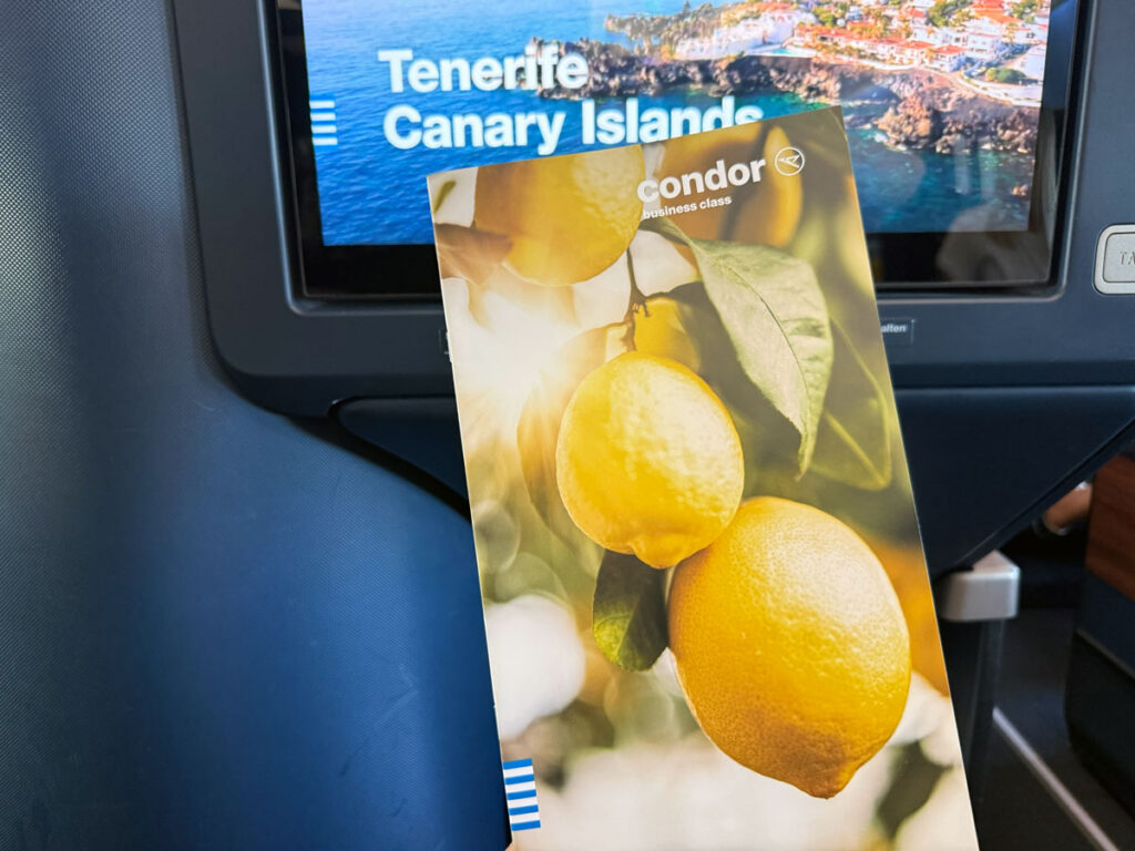 Condor Business Class Offer