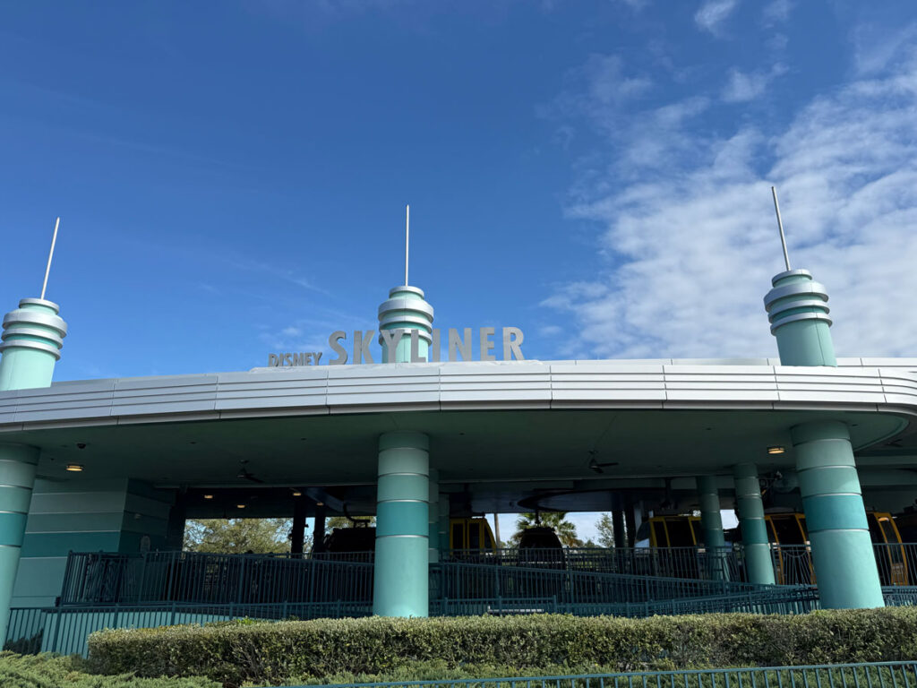 The Disney Skyliner entrance