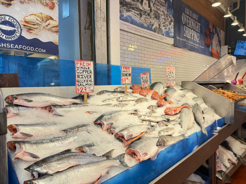 Premium Copper River Sockeye and Ora King varieties