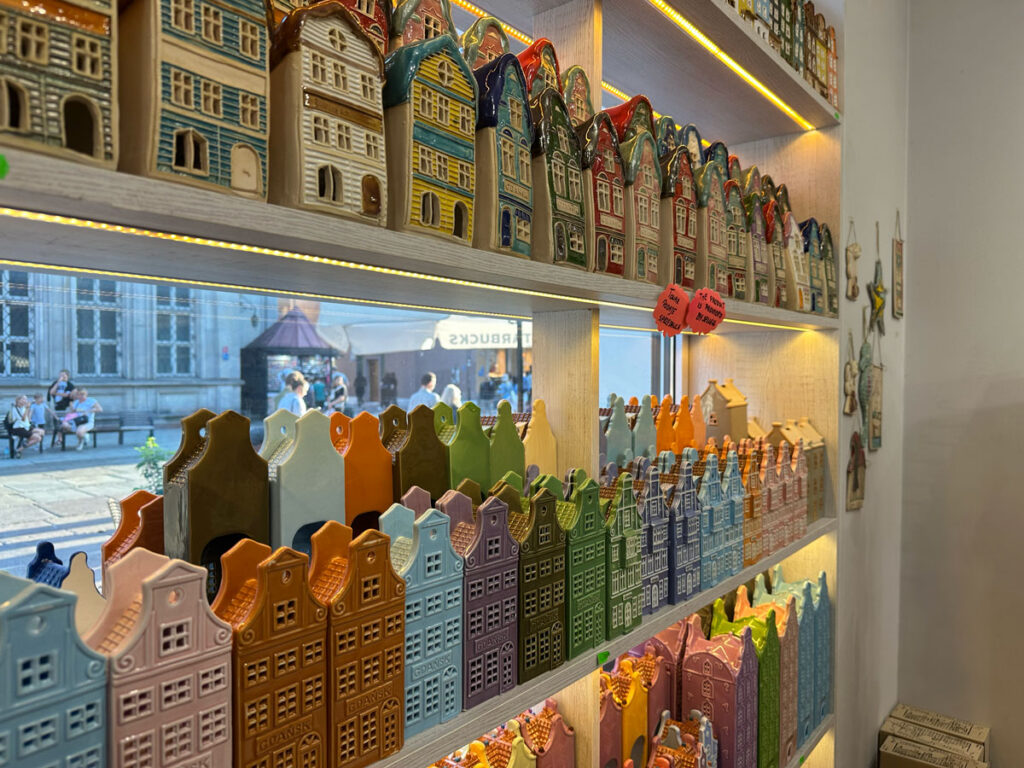 Ceramic house ornaments