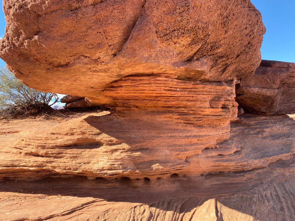 Layered Sandstone Formations