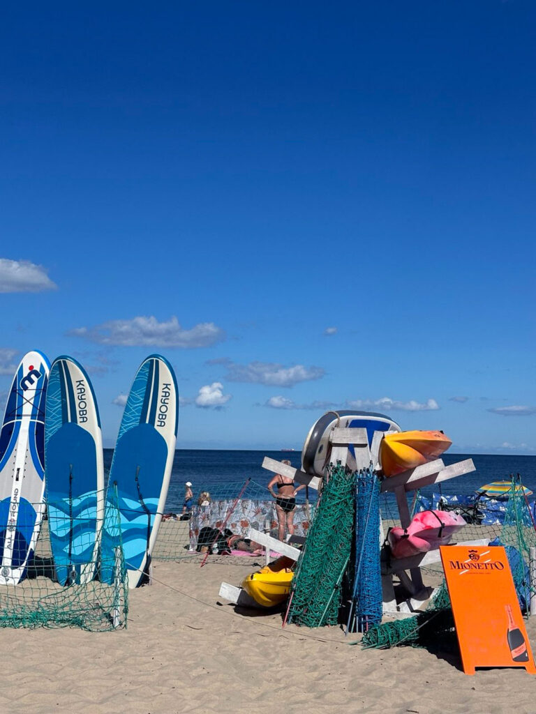 Paddleboard and kayak rentals