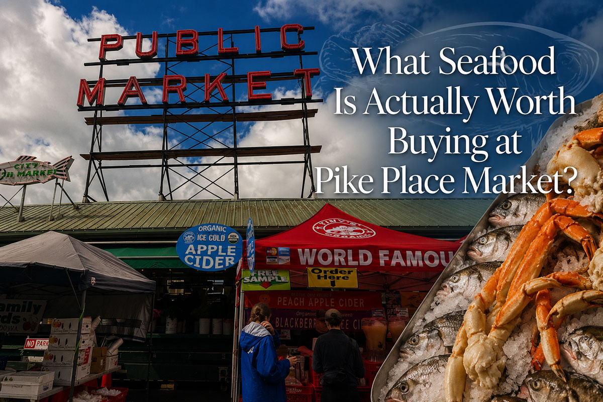 What Seafood Is Actually Worth Buying at Pike Place Market?