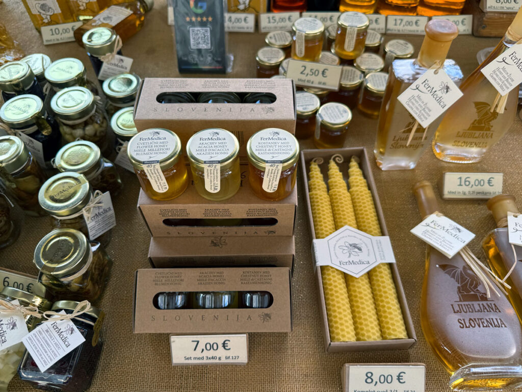 Slovenian Honey and Beeswax Candles