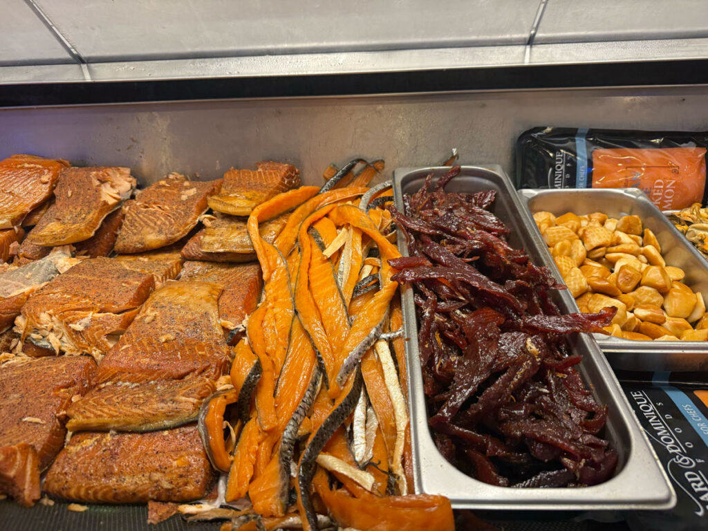 cured and smoked fish