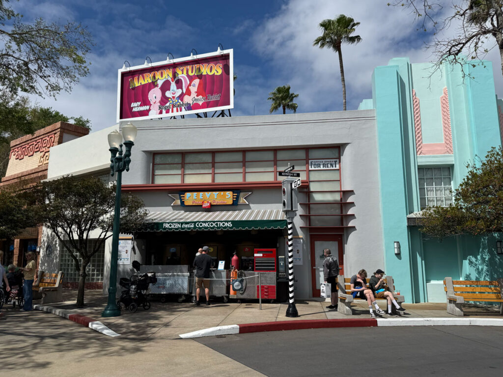 Roger Rabbit's Hollywood Pictures backlot